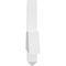 Ekena Millwork Eugene Architectural Grade PVC Gable Bracket, 36"W x 10 1/2"H x 2"D x 4"F, 7/12 Pitch GBP036X11X0204EUG00 - alternate 2